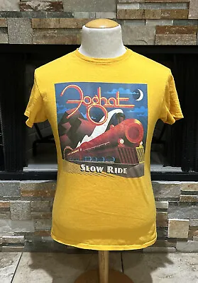 Vintage Foghat Shirt Slow Ride 90s Medium Single Stitch Tour KISS Molly Hatchet • $49.99