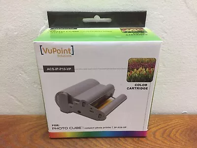 VuPoint Photo Cube Compact Printer Color Cartridge ACS-IP-P10-VP Solutions - New • $18.95