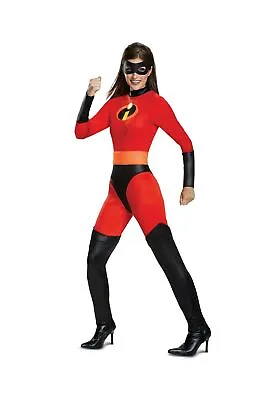 Women's Mrs. Incredible 2 Classic Costume Red Adult Medium 8-10 Halloween Party • $37.81