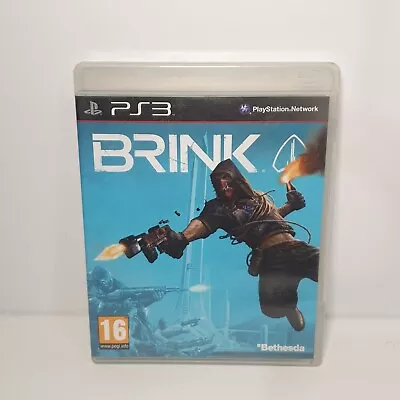 Brink + Manual - PS3 **Free Postage** Sony PlayStation 3 • $5.44