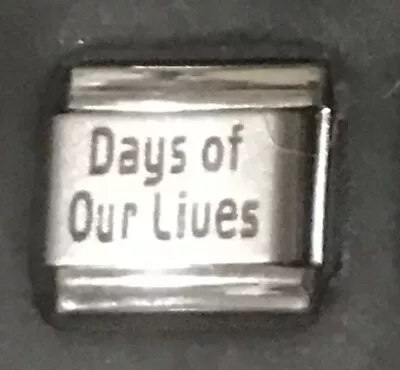 Days Of Our Lives ITALIAN CHARM Link 9MM K37 • $12