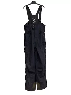 Volkl Vintage Ski Wear Snowboard Black Bibs Overalls Pants Snow Winter Size 50 • $66.50