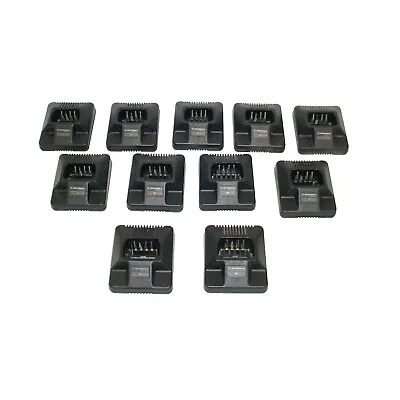 Lot Of 11x Motorola HTN9042A 120V IntelliCharge GP300 Series Radio Charger • $100