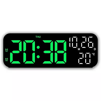 Digital Alarm Clock Temperature And Date Week Display Night Mode Table Clock  • £12.24