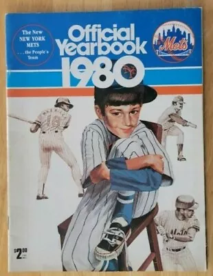 1980 New York Mets Official Yearbook • $2.69