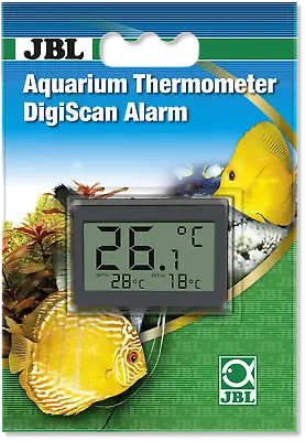 £11.95 • Buy JBL DigiScan With Alarm Digital Thermometer Aquarium Fish Tank Temperature T