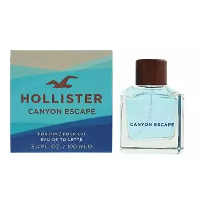 Hollister Canyon Escape 100ml Edt Spray - New Boxed & Sealed - Free P&p - Uk • £19.75