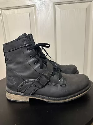 Harley Davidson Men's Riding Boots Kelby Black Size Us 9.5 • $120