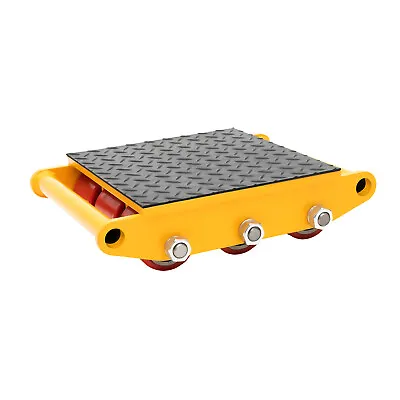 Shipping Trolley 360°Swivel Heavy Duty Machinery Mover Dolly Skate Roll Cart 15T • $99.75