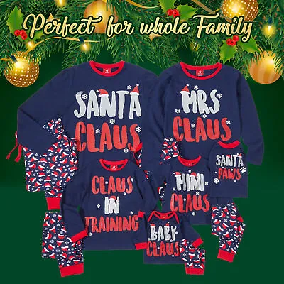 £9.99 • Buy Christmas Pajamas Family Matching Set Adult Kids Childrens Xmas PJs Pyjamas Baby