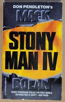 Don Pendleton: MACK BOLAN -STONY MAN IV #4 (Executioner) • £5