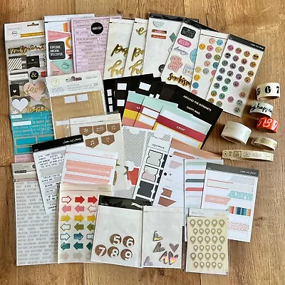 Huge Lot | Studio Calico Documenter Kit Embellishment Stickers | Scrapbook Card • $18