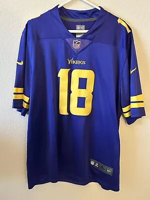 Minnesota Vikings Nike On Field Color Rush Jersey - Justin Jefferson #18 Large • $50