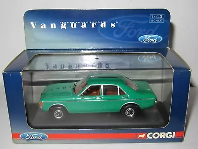 Corgi Vanguards - Ford Granada 2.5 V6 L - Modena Green Mint/perfect • £44.95