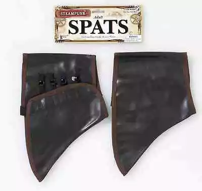 Steampunk Spats Brown • $10.88