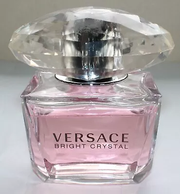 Versace Bright Crystal Eau De Toilette Spray EDT ~ 90 Ml / 3.0 Oz 90% Full • $24.99