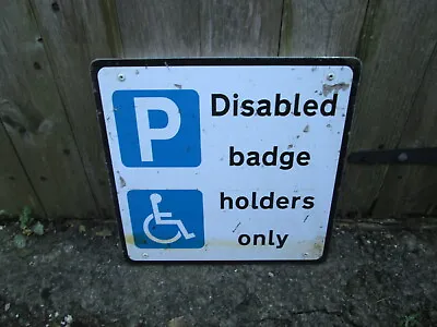 £15 • Buy Disabled Parking Sign.  Traffic Sign. Street Sign. Parking Sign