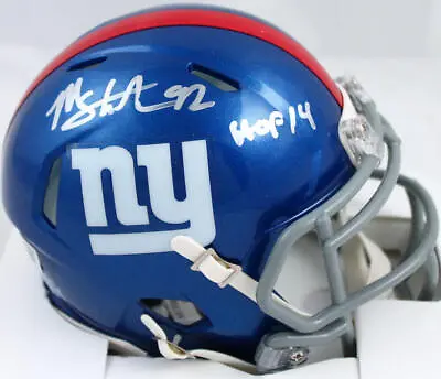 Michael Strahan Signed New York Giants Speed Mini Helmet W/HOF-Beckett W Holo • $179
