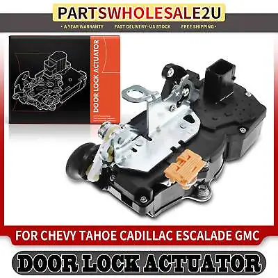 Rear Left Door Lock Actuator For Chevy Tahoe GMC Yukon Cadillac Escalade 07-09 • $26.39