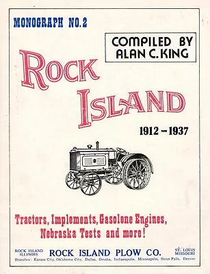 Rock Island Tractors Engines Implements 1912-1937 – King Ad Compilation • $32