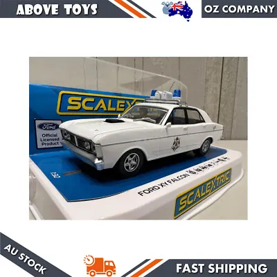 Scalextric 1:32 Scale Ford XY Falcon Victorian Police Car Model With Lights • $99.89