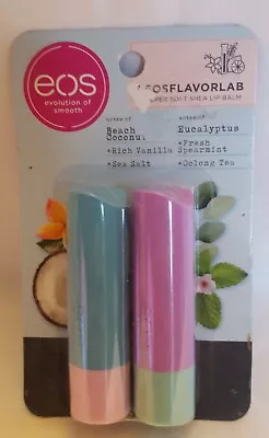 EOS FlavorLab Beach Coconut+ & Eucalyptus+ Super Soft Shea Lip Balm Stick • $12.50