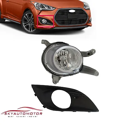 Fits Hyundai Veloster Turbo 2013-2016 Fog Lamp With Cover Right Side 2PCS • $72.55