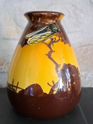 Vallauris J.massier Vintage Ceramic Vase • $32.01