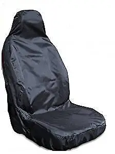 For Vauxhall Corsa (c) - Waterproof Black Single Driver Passenger Car Seat Cover • $12.37
