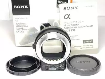 Sony Mount Adapter LA-EA3 • $174.12