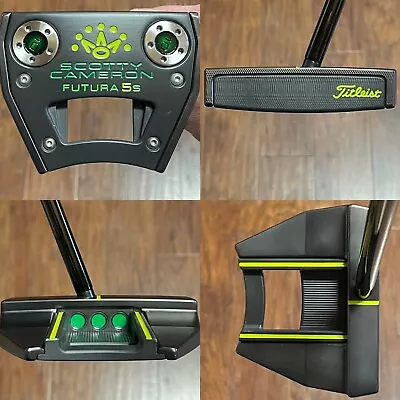 Scotty Cameron Futura 5S Center Shaft Putter - Xtreme Dark Finish - Masters • $479.95