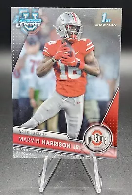 2023 Bowman University Football Marvin Harrison Jr. Bowman 1st Ohio St. #100 • $2.49