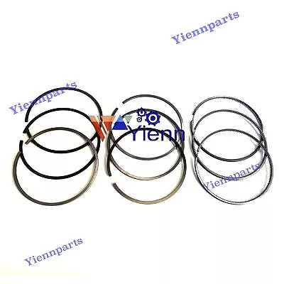 D722 D782 3D67 Piston Ring Set For Kubota Engine J108 Generators THOMAS T83 T85 • $201.33