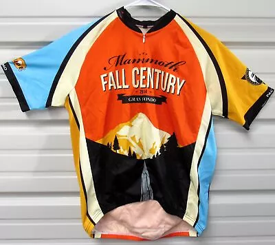 2014 Men's Pactimo Medium Cycling Jersey Mammoth Fall Century Gran Fondo Sierra • $31.50