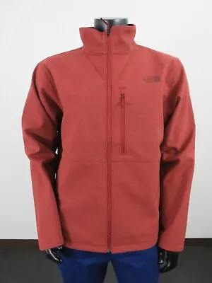 $107.97 • Buy Mens TNF The North Face Apex Bionic FZ Softshell Windproof Jacket - Red Heather