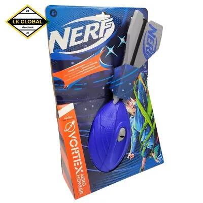 £16.51 • Buy NERF Vortex Aero Howler Foam Ball Blue (F2874) Long Distance Football Hasbro