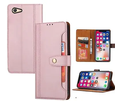 $8.50 • Buy Oppo A59 F1s Pu Leather Wallet Case Front Pocket Magnetic Closure
