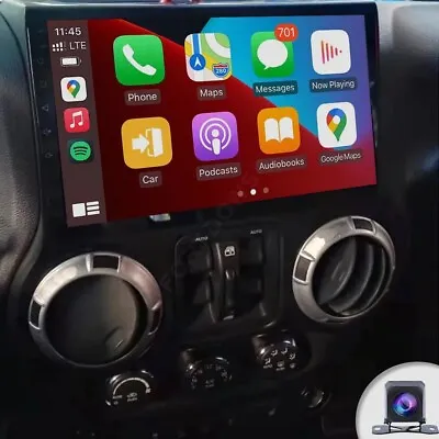 For Jeep Wrangler 3 JK 2007-2016 10.1  Android 12.0 Car Radio Stereo GPS Carplay • $144.99
