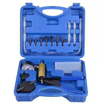$22.50 • Buy Hand Held Vacuum Pump Brake Bleeder Set Bleeding Bleed Tester Kit  Motorbike Car