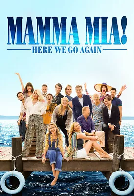 Mamma Mia! Here We Go Again DVD Amanda Seyfried NEW • $3.88