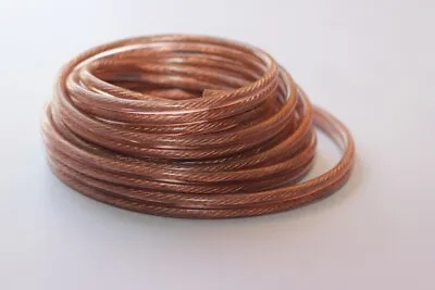  10 AWG ( 6mm) LONGMILL Pure OFC Speaker Cable LENGTH 10 FEET ( Very Thick  ) • £4.99