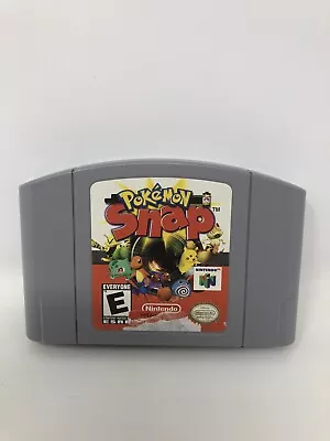 Pokémon Snap (Nintendo 64 1999) N64 Authentic Tested • $18