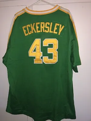 A’s Dennis Eckersley Jersey  • $65