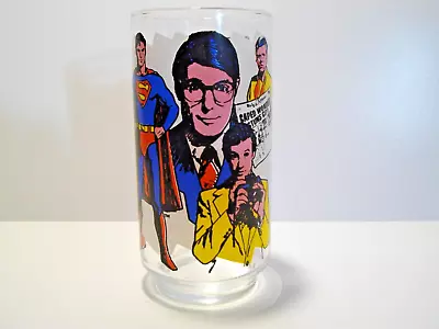 1978 - *VINTAGE* - Pepsi Superman The Movie - Drinking Glass - The Characters • $9.99