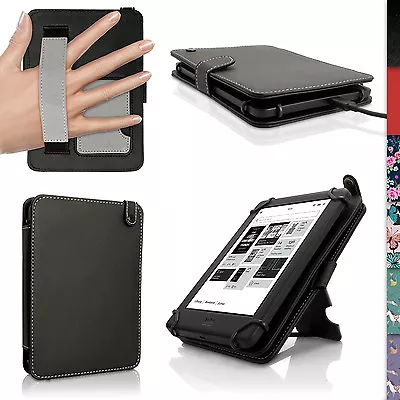 PU Leather Skin Folio Case For Kobo Glo HD 2015 Touch 2 & Aura Stand Flip Cover • $22.76