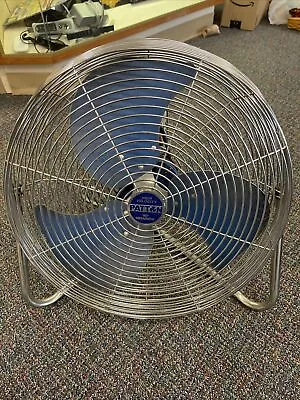 Vintage Patton Metal Fan 14  High Velocity Air Circulator Adjustable Base Speed  • $32.99