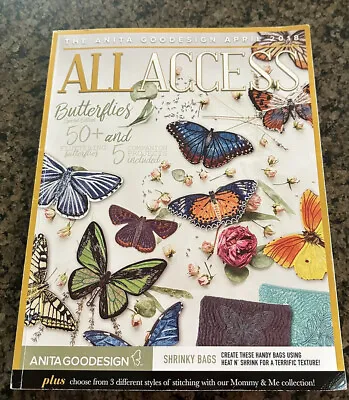 Anita Goodesign All Access APRIL 2018 NEW PAPER Book & CD  $99 On Website • $25