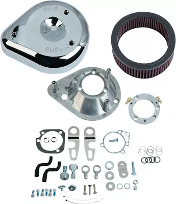 S&S CYCLE 170-0306E Chrome Air Cleaner Kit For Sportster 07-22 1010-2754 • $329.95
