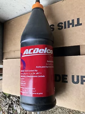 AC Delco Oem Manual Full Synthetic Gear Oil GL-5 Limited Slip 75-90 • $25