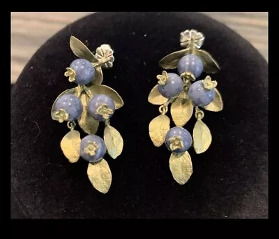 Michael Michaud Blueberry Earrings • $70